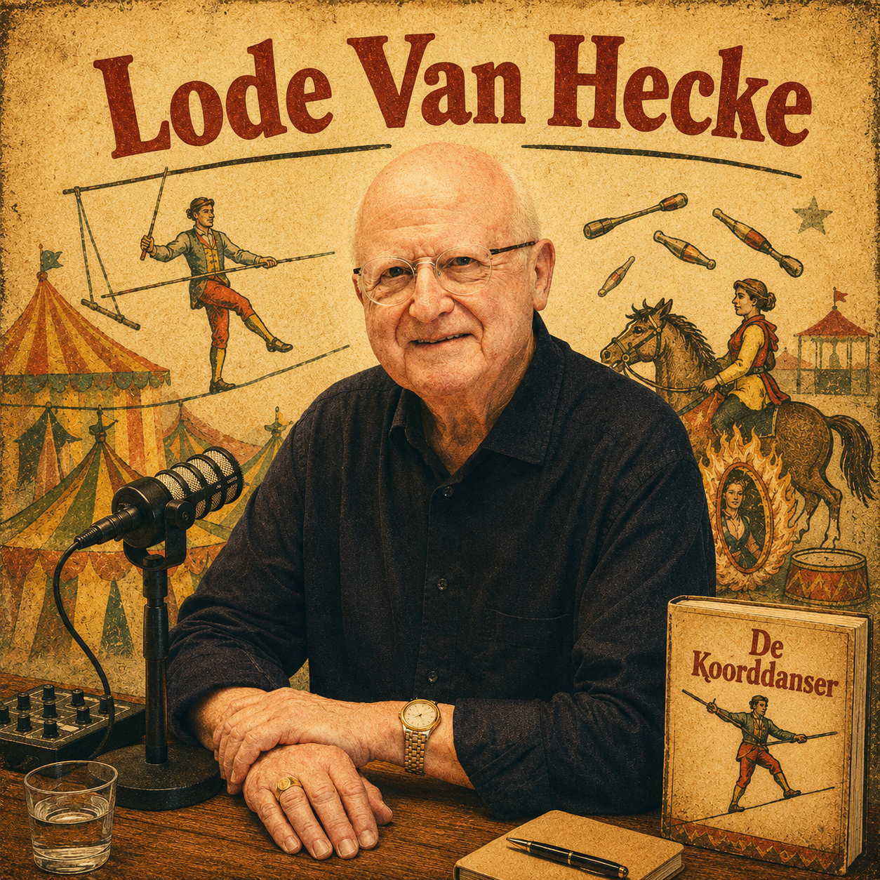 Podcast De Koorddanser met Lode Van Hecke